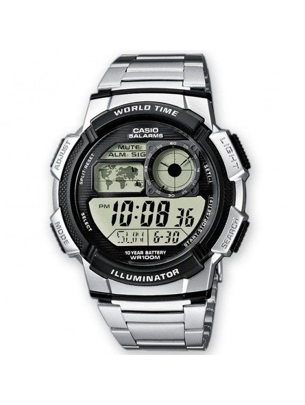 Montre Homme CASIO Bracelet Acier - AE-1000WD-1AVEF Montre Homme CASIO Bracelet Acier - AE-1000WD-1AVEF