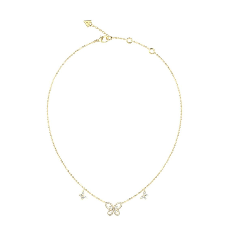Guess - Collier Papillon acier doré - Ref JUBN05112JWYG