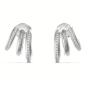 Guess - Boucles d'oreilles Clous multi anneaux acier argenté - Ref JUBE03302JWRH