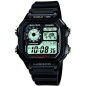 Casio - Montre Homme Sport Technologie - Boîtier et bracelet Résine Noire - Ref AE-1200WH-1AVEF