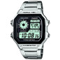 Montre Homme CASIO Bracelet Acier - AE-1200WHD-1AVEF Montre Homme CASIO Bracelet Acier - AE-1200WHD-1AVEF