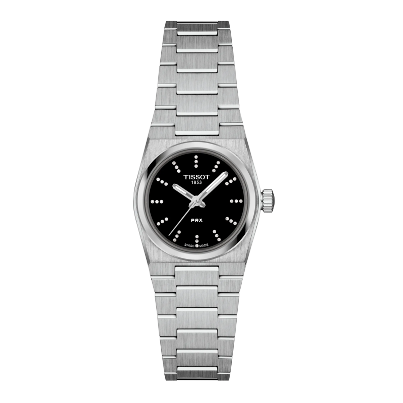 Montre Femme Tissot PRX noir bracelet acier - Réf. T1370101105600