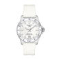 Montre Femme Tissot Seastar 1000 blanc bracelet silicone - Réf. T1202101711600 Montre Femme Tissot Seastar 1000 blanc bracelet silicone - Réf. T1202101711600