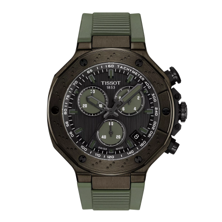 Montre Homme Tissot T-Race noir bracelet silicone - Réf. T1414173706102