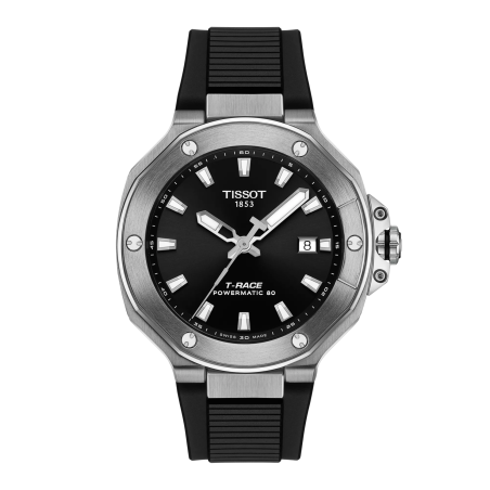 Montre Homme Tissot T-Race automatique noir bracelet silicone - Réf. T1418071705100