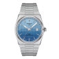 Montre Homme Tissot PRX automatique bleu caméléon bracelet acier - Réf. T1374071135101