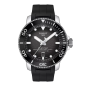 Montre Homme Tissot Seastar noir bracelet silicone - Réf. T1206071744100 Montre Homme Tissot Seastar noir bracelet silicone - Réf. T1206071744100
