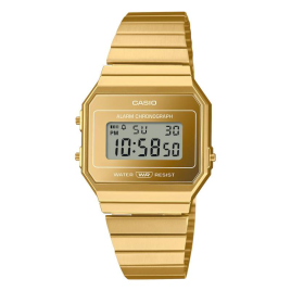 Casio - Montre mixte Vintage acier doré A700WEVG-9AEF
