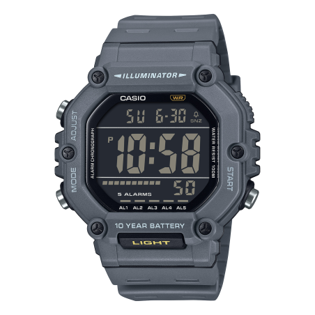 Casio - Montre homme Digital écran LCD AE-1600H-8BVEF