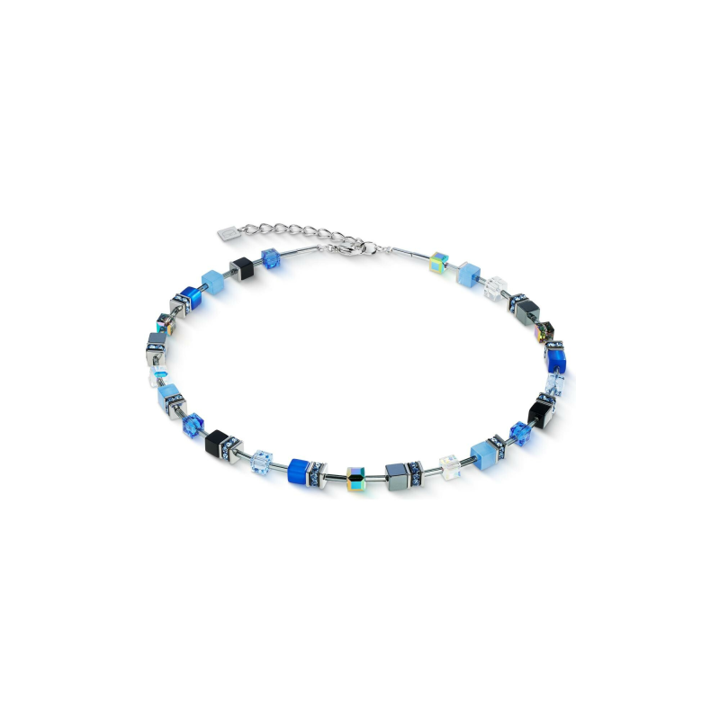 Coeur de Lion - Collier GeoCube Hématite 2638/10-0712