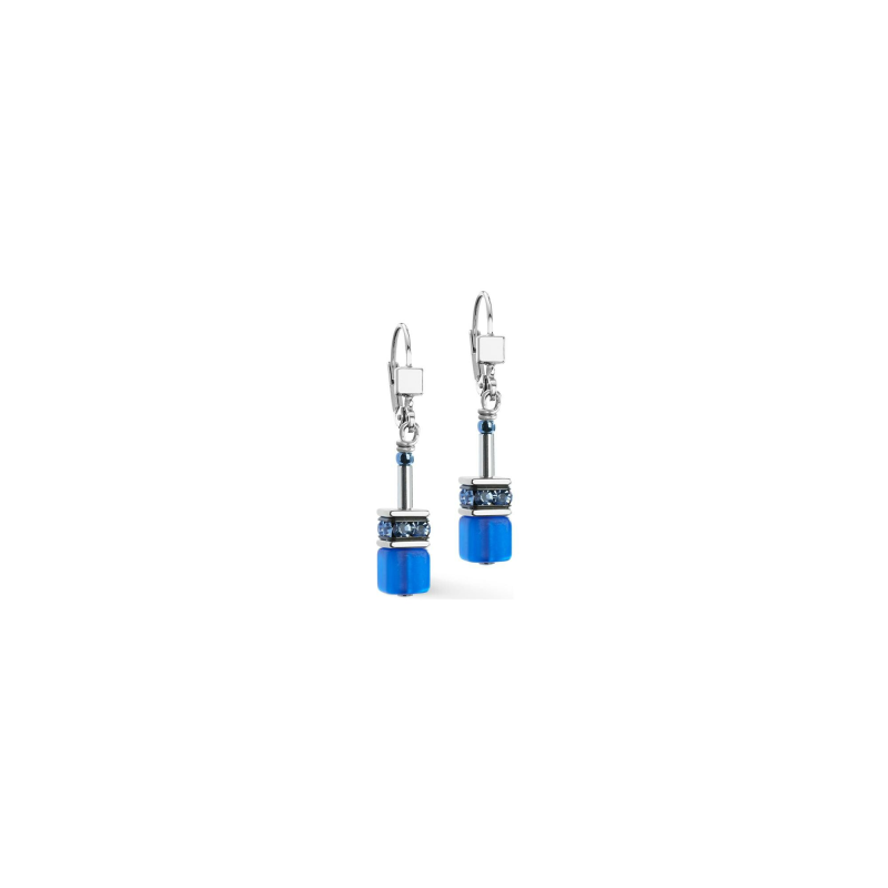 Coeur de Lion - Boucles d'oreilles GeoCube Iconic acier 2638/20-0712