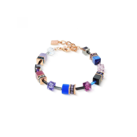 Coeur de Lion - Bracelet GeoCube Iconic Blue Moon 2838/30-0807