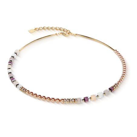 Coeur de Lion - Collier Precious Fusion Offset acier doré 4354/10-1208