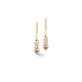Coeur de Lion - Boucles d'oreilles Collection Precious Fusion Offset Champagne Blush 4354/21-1208