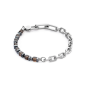 Coeur de Lion - Bracelet Precious Fusion en acier, quartz fumé et hématite 0905/30-1100 Coeur de Lion - Bracelet Precious Fusion en acier, quartz fumé et hématite 0905/30-1100