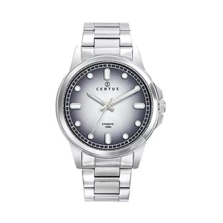 Certus - Montre Homme Acier Quartz 40 mm - Cadran Gris 616577