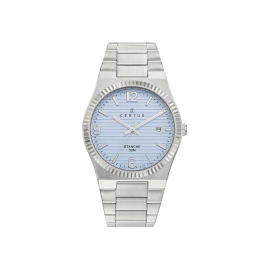 Certus - Montre Homme Quartz 38 mm Acier Bleu 616553