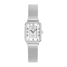 Certus - Montre Femme Quartz Rectangulaire Argenté 641408