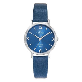 Certus - Montre Femme Quartz Cuir Bleu 644563