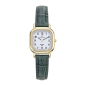 Certus - Montre Femme Quartz Dorée 23 mm Cuir vert 646606