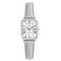 Certus - Montre Femme Quartz Rectangulaire Cuir Gris 644560