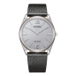 Citizen - Montre Homme Eco-Drive Ultra-Fine 38 mm Cuir noir AR3120-16A