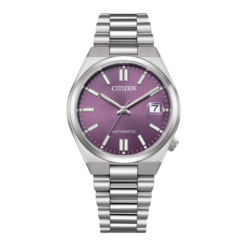Citizen - Montre hommeTSUYOSA Automatique 37 mm cadran violet NJ0200-50W Citizen - Montre hommeTSUYOSA Automatique 37 mm cadran violet NJ0200-50W