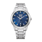 Citizen - Montre Homme Eco-Drive 40 mm Acier Cadran Bleu AW0100-86LC