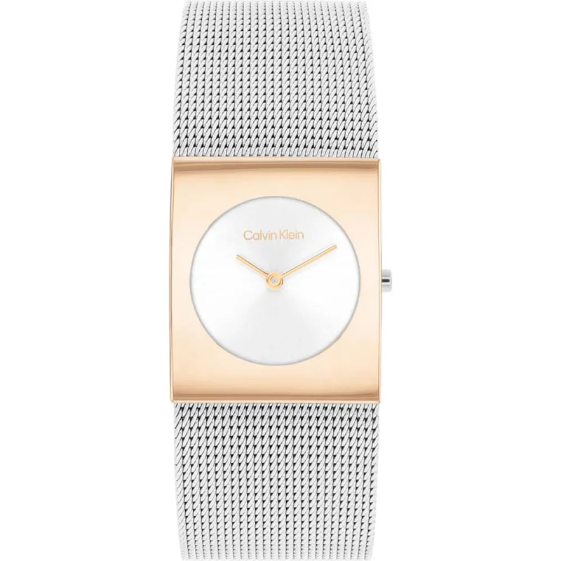 Calvin Klein - Montre Femme Pulse jonc Bicolore 25100063