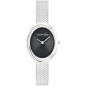 Calvin Klein - Montre Femme Twisted Bezel Noir 24 mm Acier 25100151