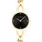 Calvin Klein - Montre femme Sculpted Embrace doré cadran noir 25100059 Calvin Klein - Montre femme Sculpted Embrace doré cadran noir 25100059