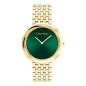 Calvin Klein - Montre femme Twisted Bezel doré cadran vert 25100066 Calvin Klein - Montre femme Twisted Bezel doré cadran vert 25100066