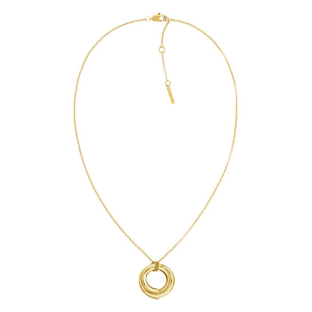 Calvin Klein - Collier Calvin Klein Spiral Acier Inoxydable doré 35000761