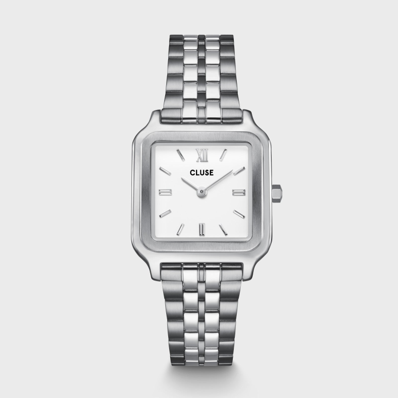 Cluse - Montre Montre Cluse Gracieuse  Boîtier Carré Argenté CW11907