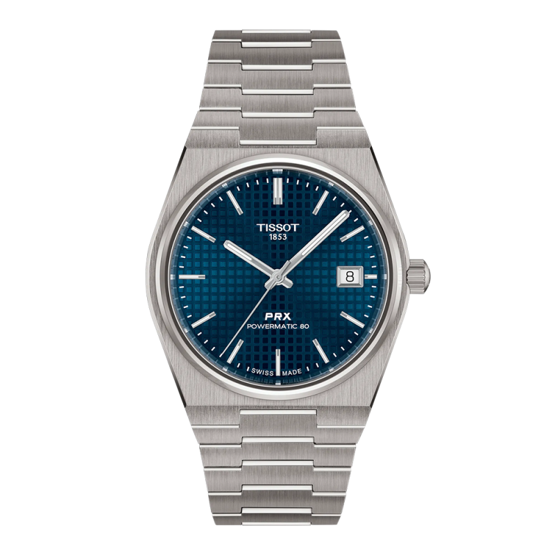 Tissot - Montre homme PRX Powermatic 80 Titane montre automatique 80h T1378074404100