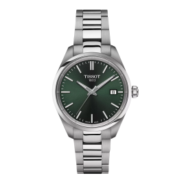 Tissot - Montre homme PR 100 Quartz Acier 100 m Swiss Made cadran vert T1502101109100