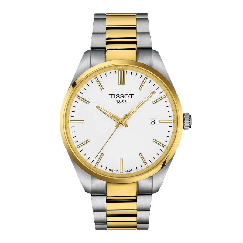 Tissot - Montre homme PR 100 Quartz Swiss Made Acier 316L Étanche 100 m T1504102201100