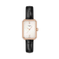Tissot - Montre femme SRV Design Art Déco, Cadran Nacre et Verre Saphir Facetté T1601103611300