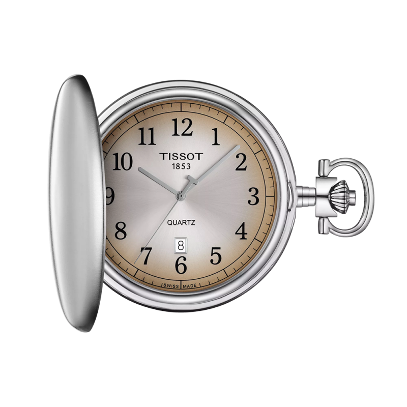 Tissot - Montre de Poche Savonnette Style Vintage T8624101929200