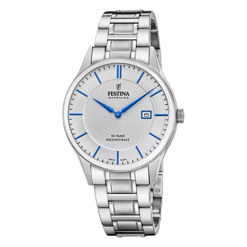 Festina - Montre Homme Swiss Made Cadran Clous de Paris F20067/3