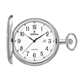 Festina - Montre Gousset Festina Extra F2023/1 acier - Style Vintage