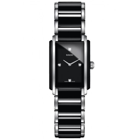 Montre Femme Rado Intégral diamants Quartz grise - R20613712
