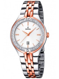 Montre Femme Festina Mademoiselle argent or Rose - F16868/2