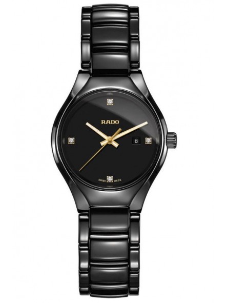 Montre Femme Rado True diamants Noir - R27059712 Montre Femme Rado True diamants Noir - R27059712