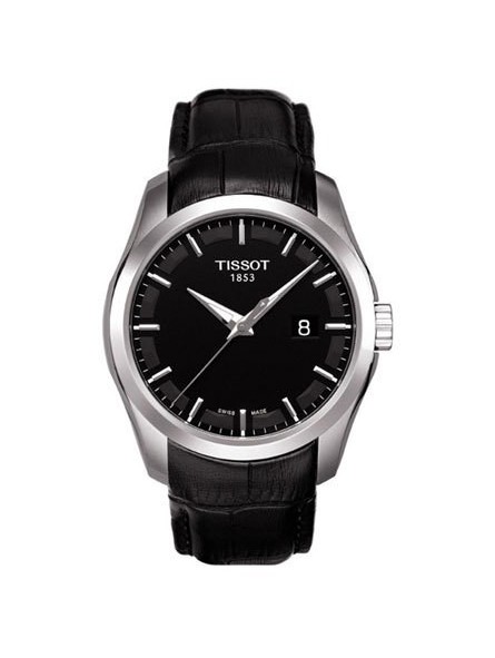 Montre Homme Tissot Couturier Quartz Noir - T0354101605100