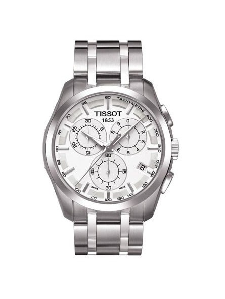 Montre Homme Tissot Couturier Chronograph T0356171103100 - Style  Traditionnel