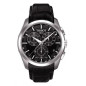 Montre Homme Tissot Couturier noir bracelet cuir - Réf. T0356171605100 Montre Homme Tissot Couturier noir bracelet cuir - Réf. T0356171605100
