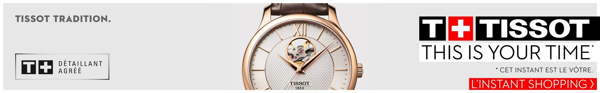 Montre Tissot - T- Classic- Planète-Bijouterie 