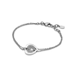 Bracelet femme Lotus Style en acier et cristaux LS1867-2-1
